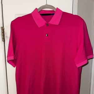 NWT Greyson Pink Polo Size Small